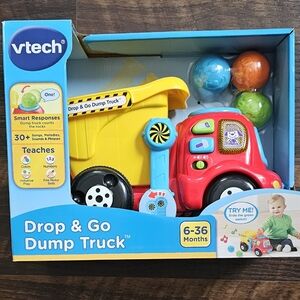VTech Red and Yellow Drop & Go Dump Truck